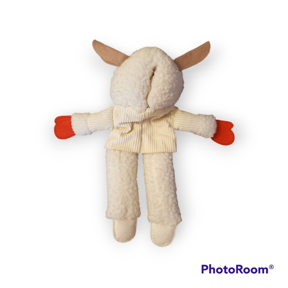 Vintage 1993 Lamb Chop Soft Hand Puppet Plush with Plastic Face - Picture 2 of 6